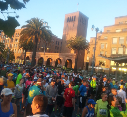 San Francisco Marathon Starting Line 